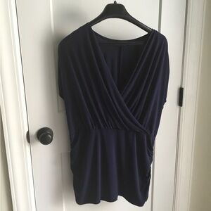 Lane Bryant Deep Navy Blouse